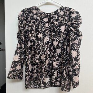 Ulla Johnson Posey blouse in midnight!